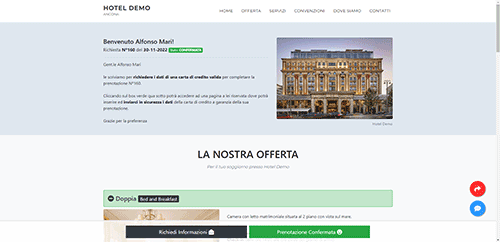 Preventivo emozionale visualizzabile da PC, Smartphone e Tablet